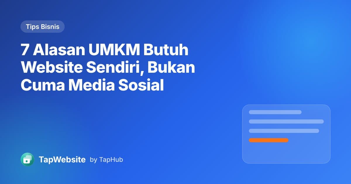 Pemilik UMKM memeriksa website usahanya di HP